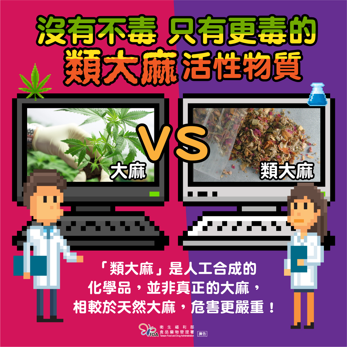 【沒有不毒只有更毒的類大麻活性物質】