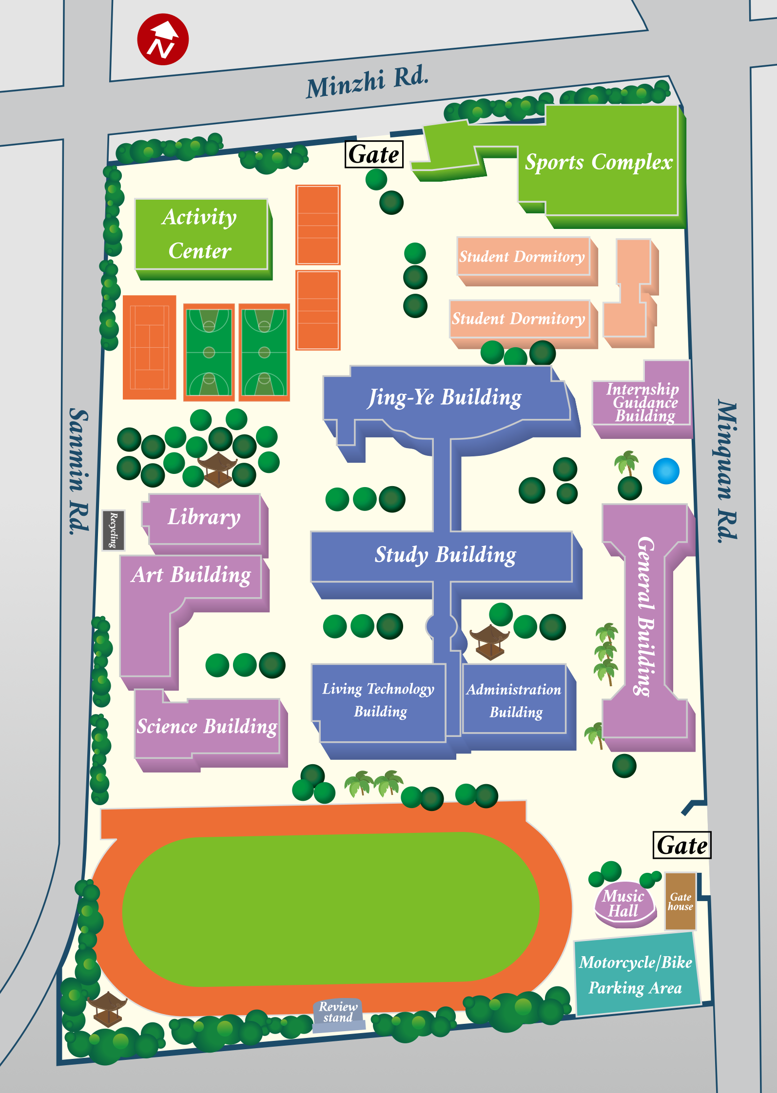 Campus map